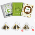 Горячая Распродажа Биоразлагаемый Нейлон Пирамида Чайный Пакетик